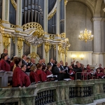 Der PC während des Auftrittes vor der Silbermann-Orgel2