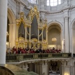 Der PC während des Auftrittes vor der Silbermann-Orgel4